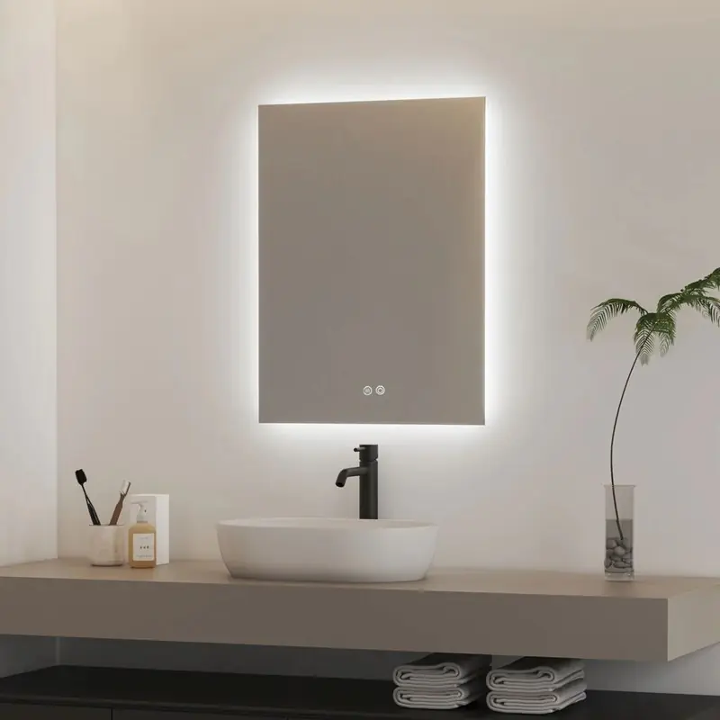 Badrumsspegel Tenfors Verona Imfri LED 60x80 cm Populär