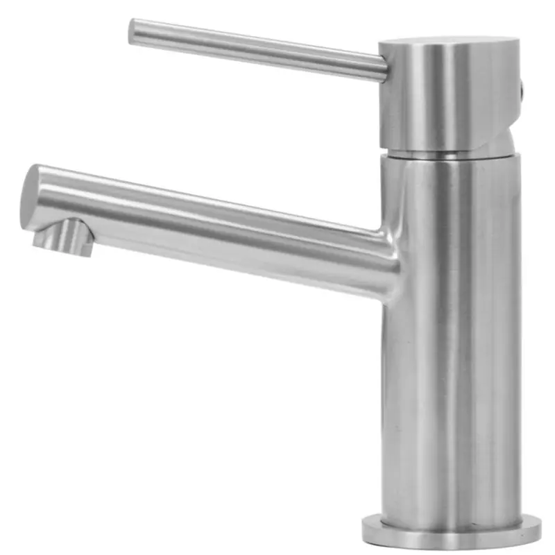 Outlet Tvättställsblandare Strand Stainless Koster Slim KS-2002 Rostfri