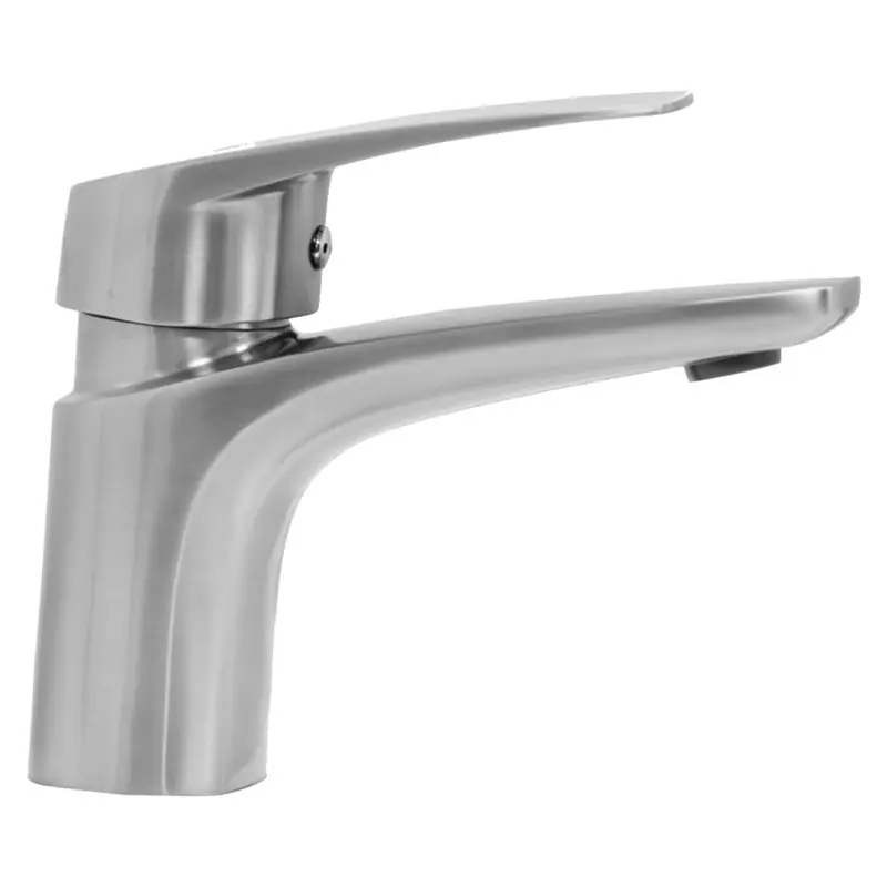 Bästa pris Tvättställsblandare Strand Stainless Titan TI-2001 Rostfri