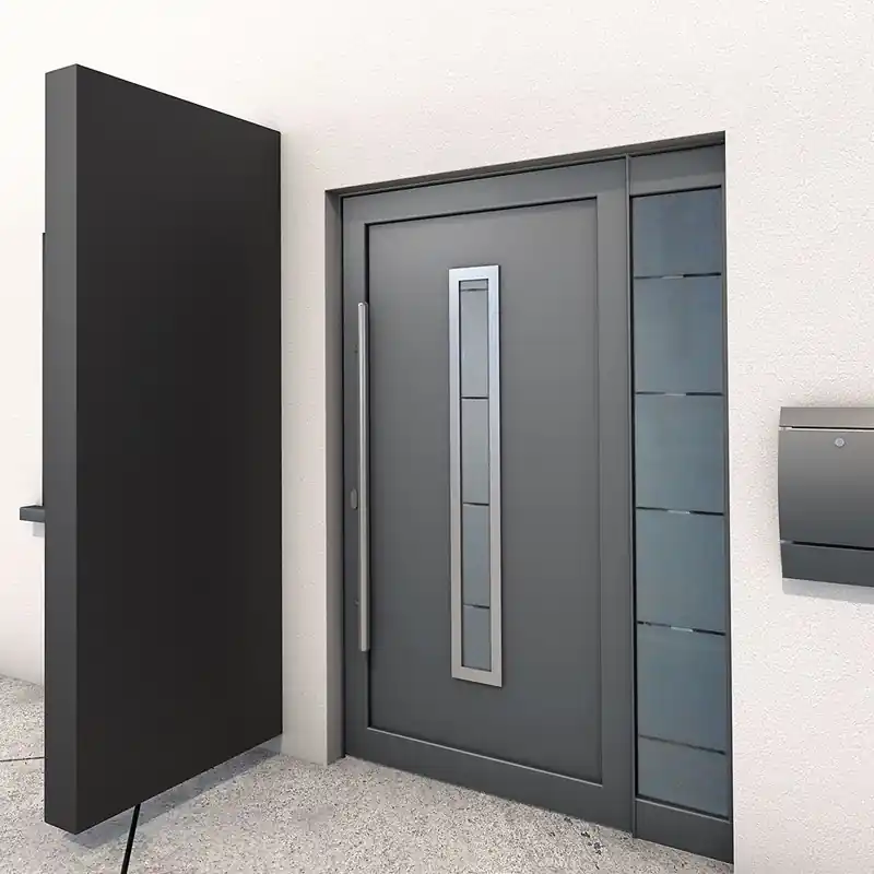 Vindskydd gop Block Aluminium Antracit prisnedsättning