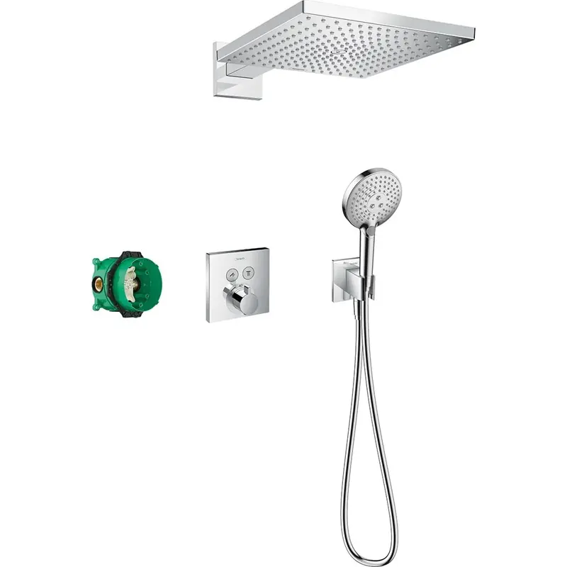 Lägg i varukorgen Takduschset Hansgrohe Raindance E 300 ShowerSelect Square 1jet Krom