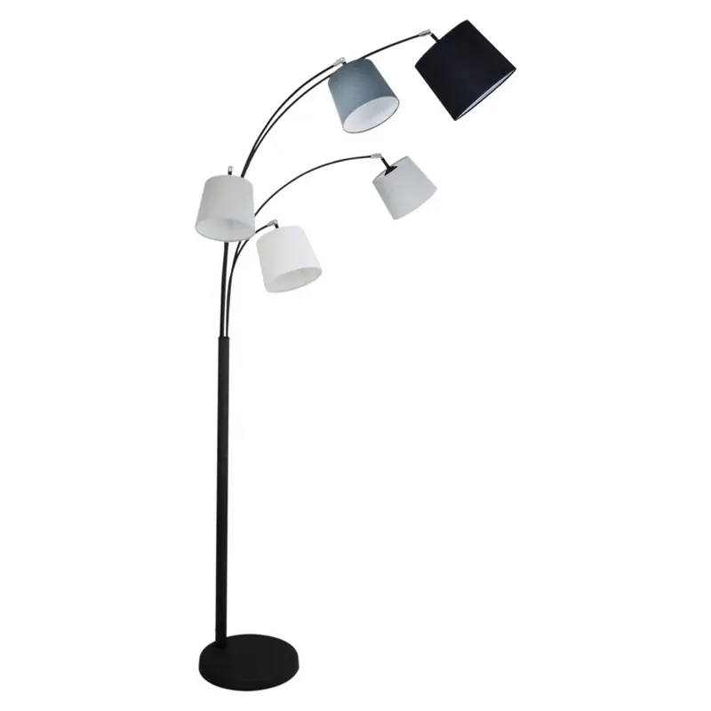 Golvlampa By Rydéns Foggy 5-låg H200 cm Sandsvart E14 Extra rabatt