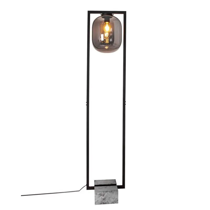 Golvlampa By Rydéns Dixton H150 cm Rökgrå E27 Köp online