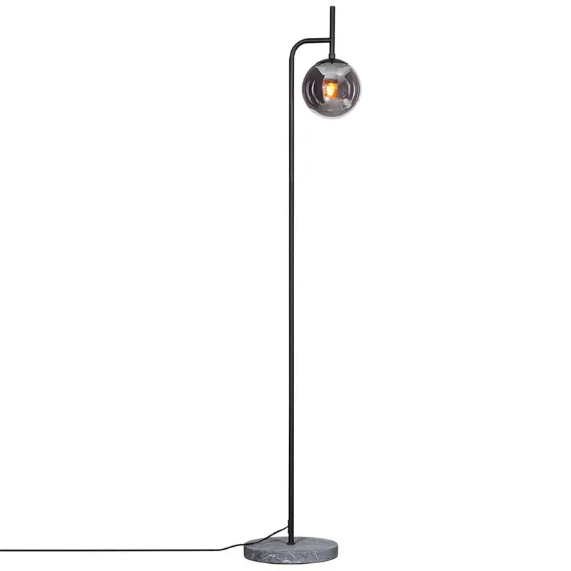 Lägg i varukorgen Golvlampa By Rydéns Boyle H163 cm Rökgrå E27