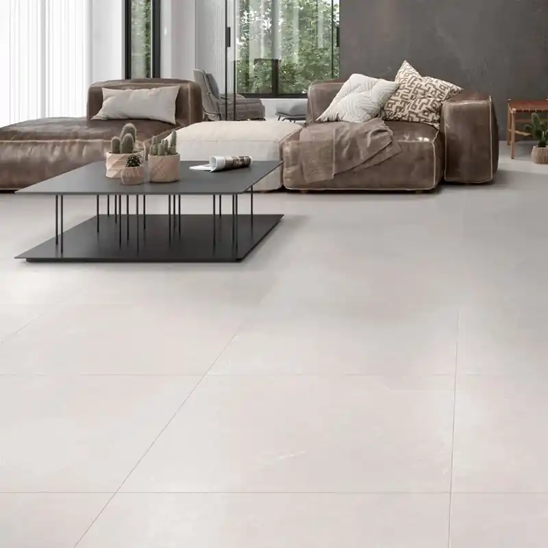 I lager Klinker Tenfors Storm White 120x120 cm
