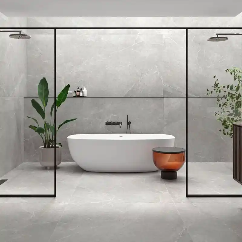 Extra rabatt Klinker Tenfors Storm Grey 120x120 cm