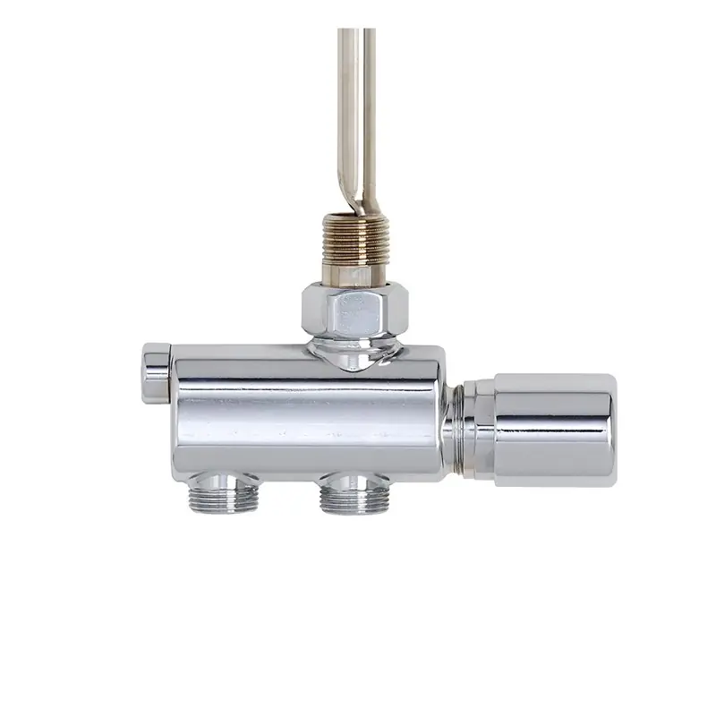 Radiatorventil Pax RFA 75-400 med Handratt Krom Kampanj
