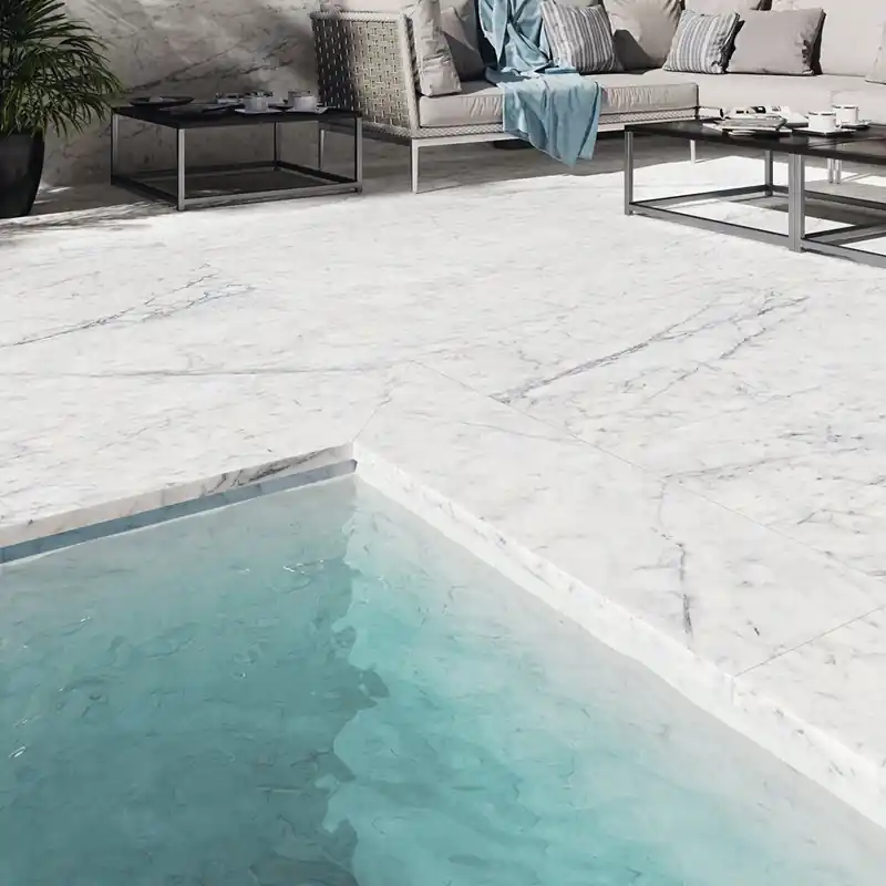 Klinker Lhådös Carrara Marmor Matt 60x60 cm Fynd