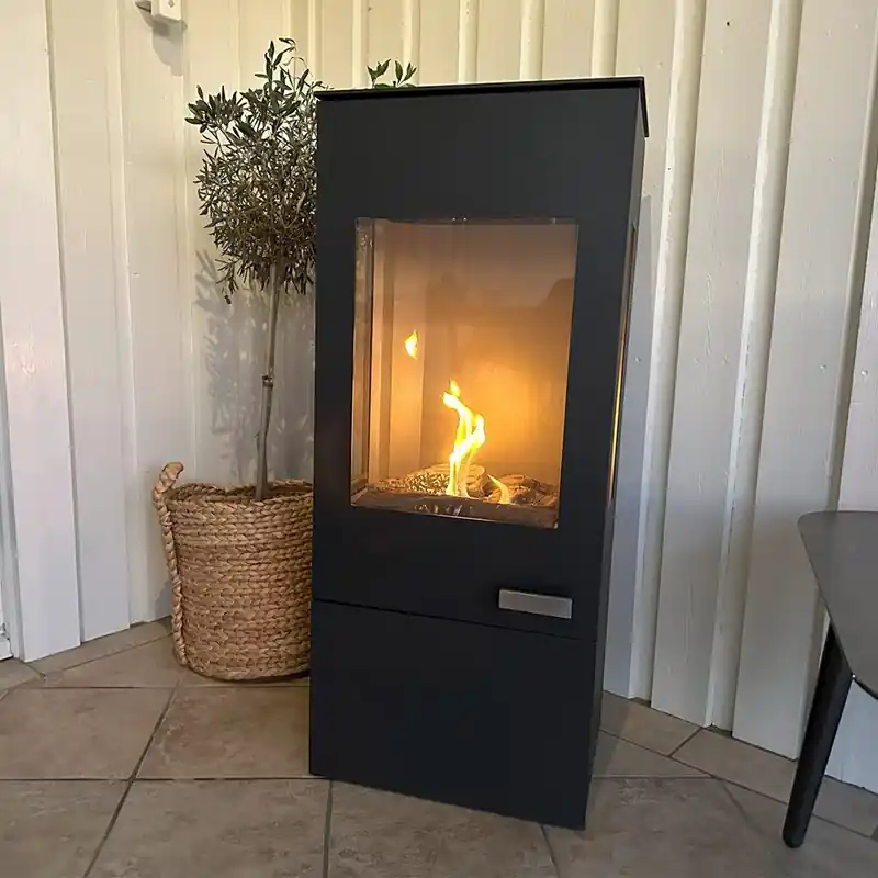 Lågt pris Etanolkamin Spismiljö Apartment Allerum 1,5 kW Svart