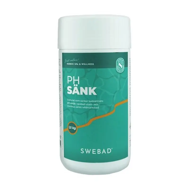 Spakem Swebad pH-sänk för Spabad 1,5 kg Köp online