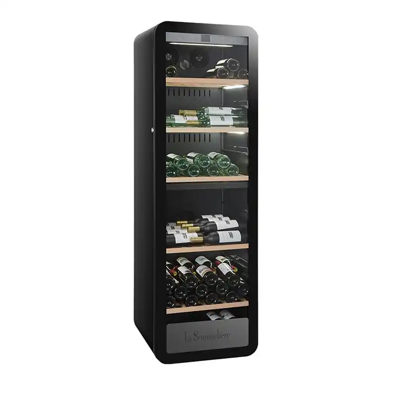Vinkyl La Sommelière APOGEE190DZN Svart Premium