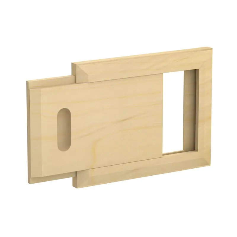 Ventilationslucka SAWO Fyrkant 215x170 mm Outlet