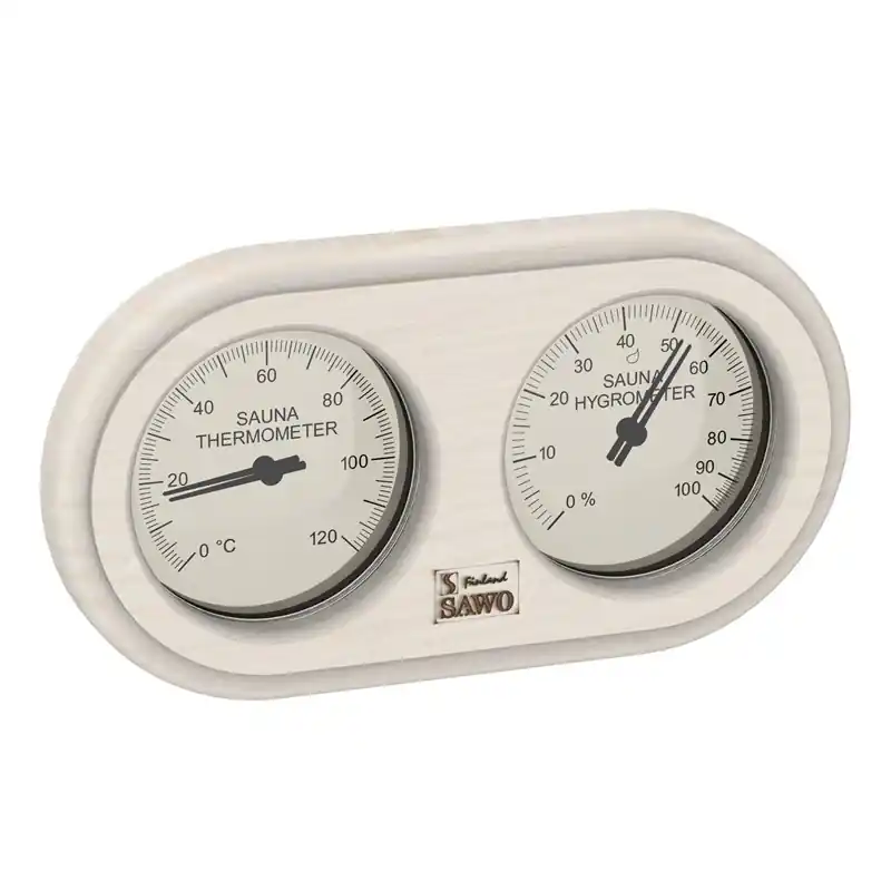 Thermo-Hygrometer SAWO Lådtyp Rundad med Lock 140x255 mm Köp nu