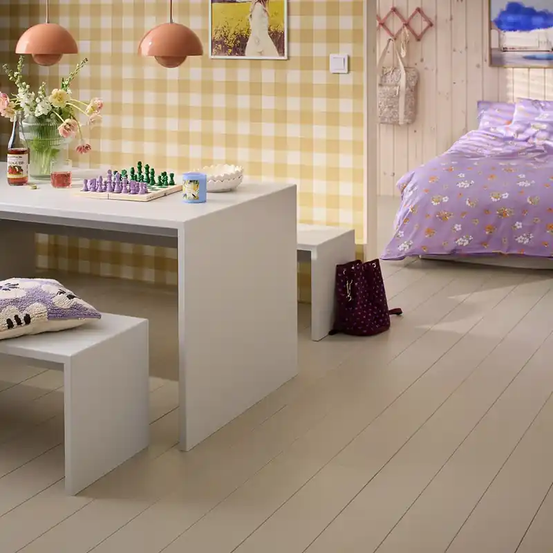Rea Massivt Furugolv Moelven Leva Sekel Beige