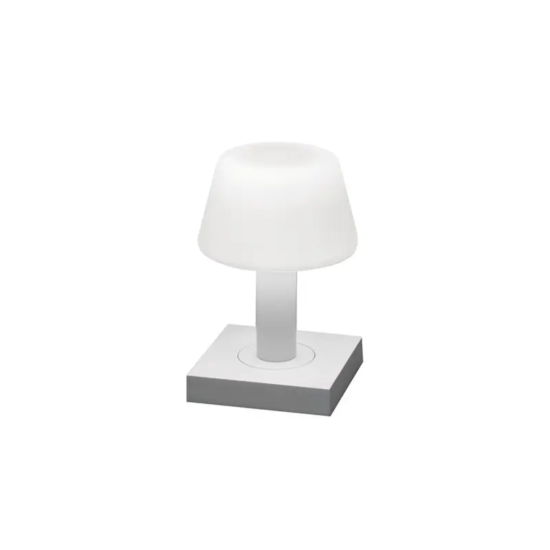 I lager Bordslampa Konstsmide Monaco 7825 USB Vit