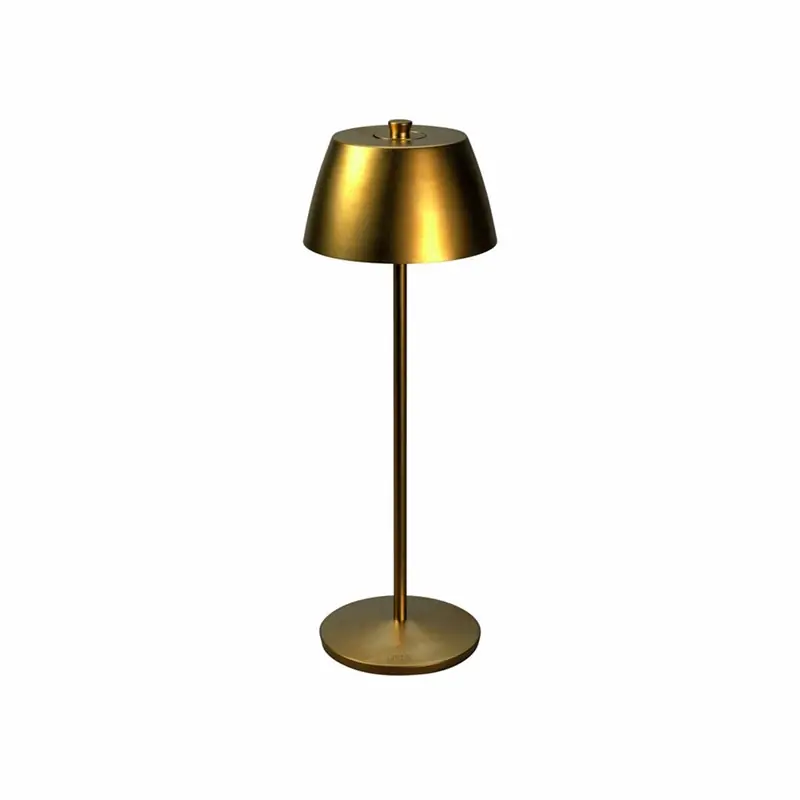 Begränsat erbjudande Bordslampa Konstsmide Èze 7840 USB Matt Guld