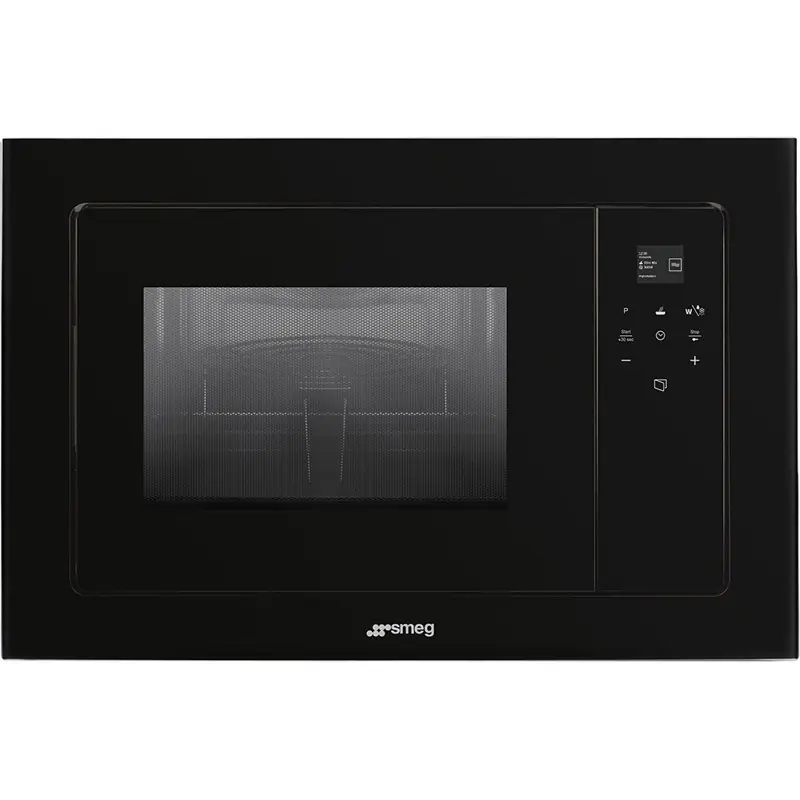 Mikrovågsugn Smeg FMI120B3 595 mm med Grill Svart Reapris