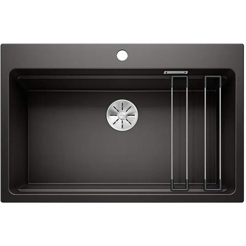 Billig Diskho Blanco Etagon 8 Silgranit Infino Svart 780 mm