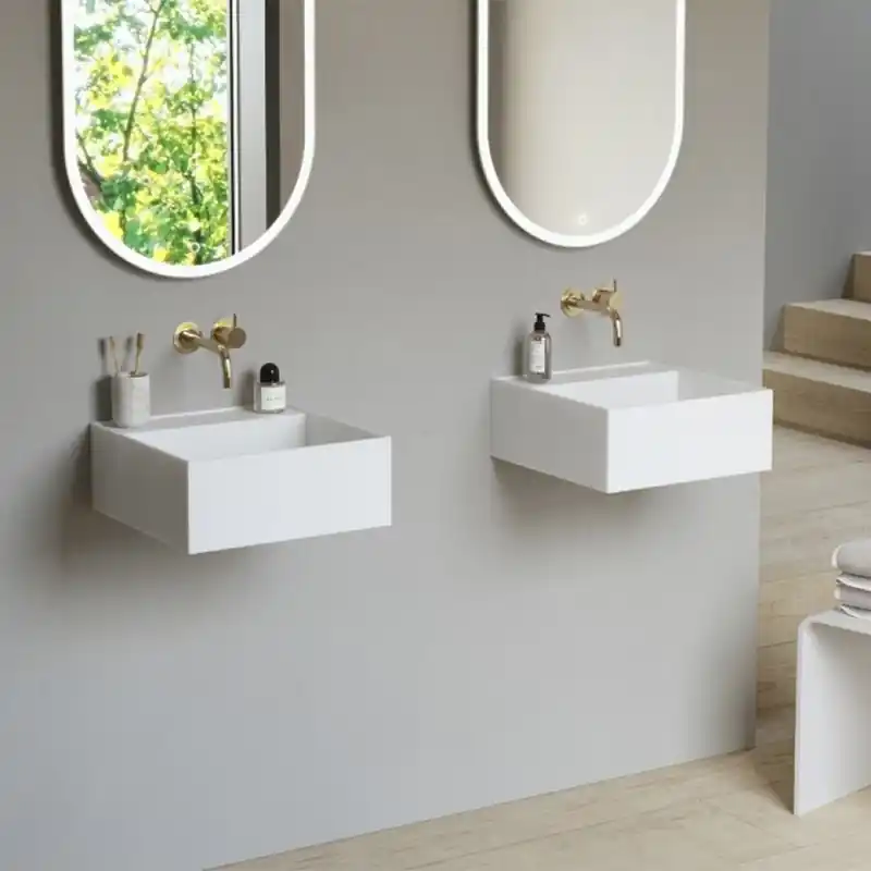 Kampanjpris Tvättställ Copenhagen Bath Oslo 40 Solid Surface 400 mm