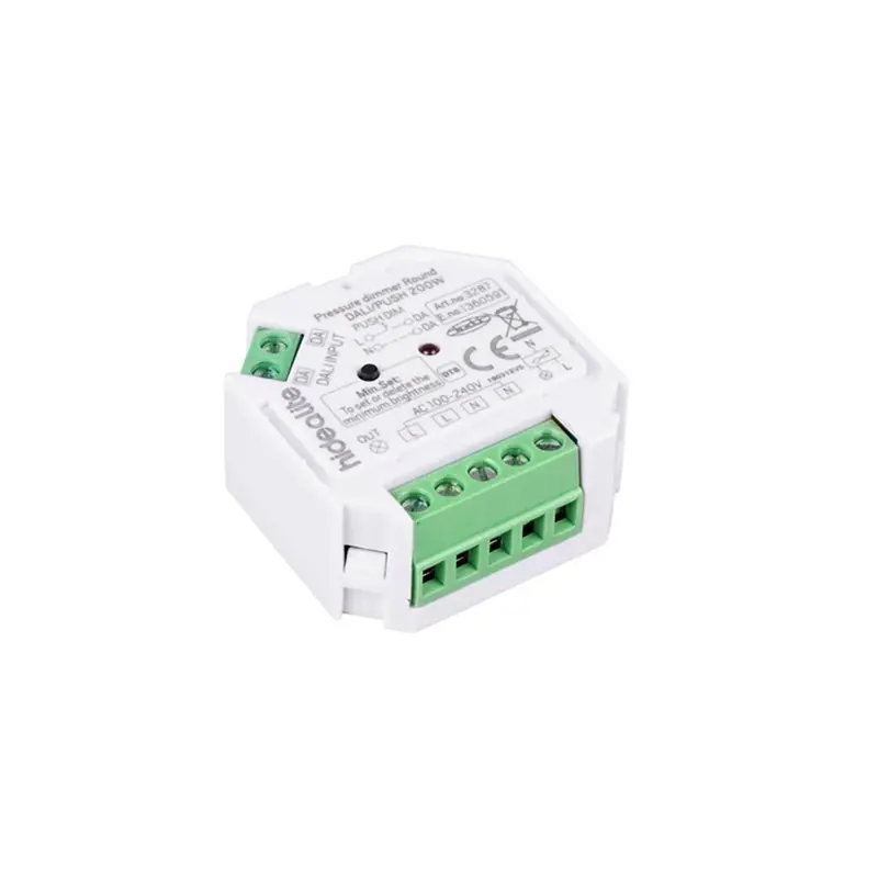 Premium Tryckdimmer Hide-a-lite Round DALI/PUSH