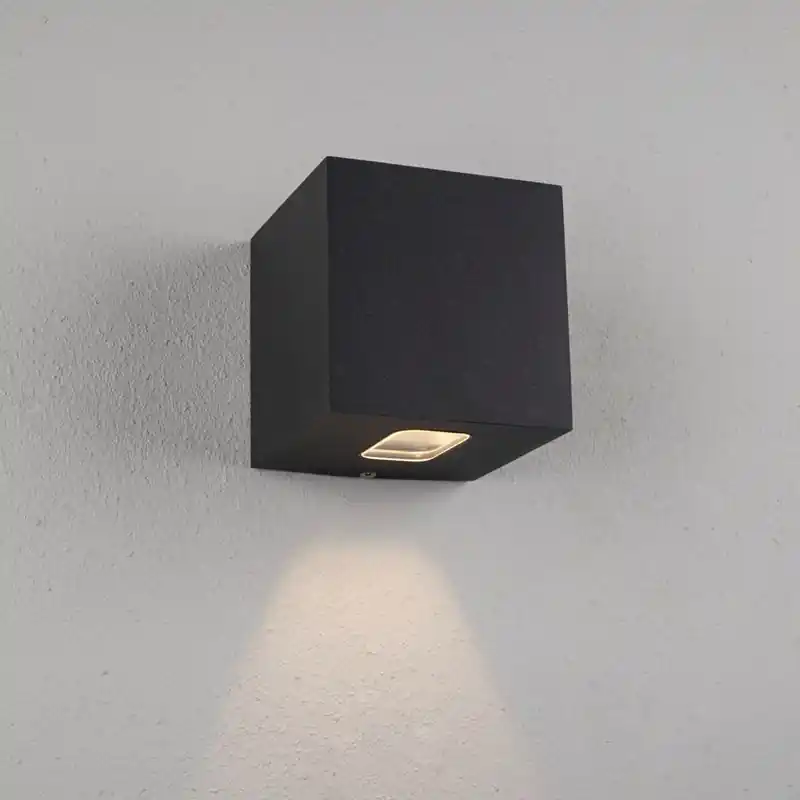 Vägglampa Hide-a-lite Cube I Antracit 3000K Sänkt pris