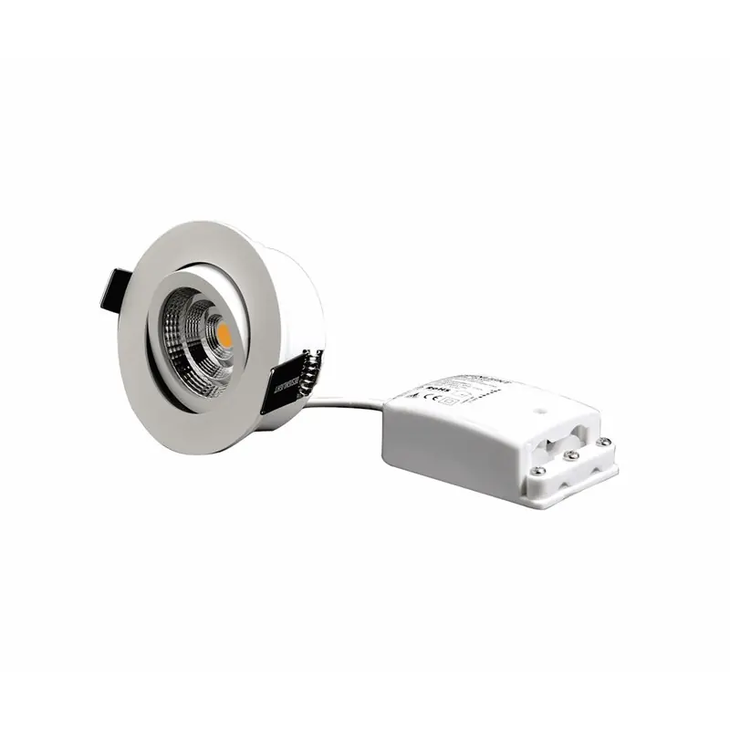 Downlight Designlight Q-MW Tilt 4,2W 3000 K Sista chansen