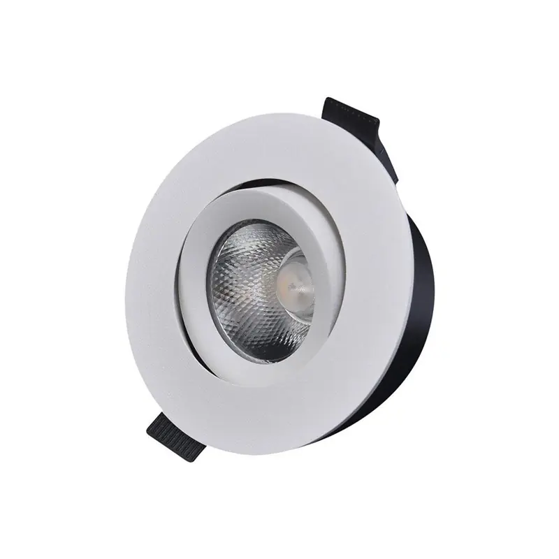 Sänkt pris Downlight Designlight D-007 7W IP44 3000 K Vit