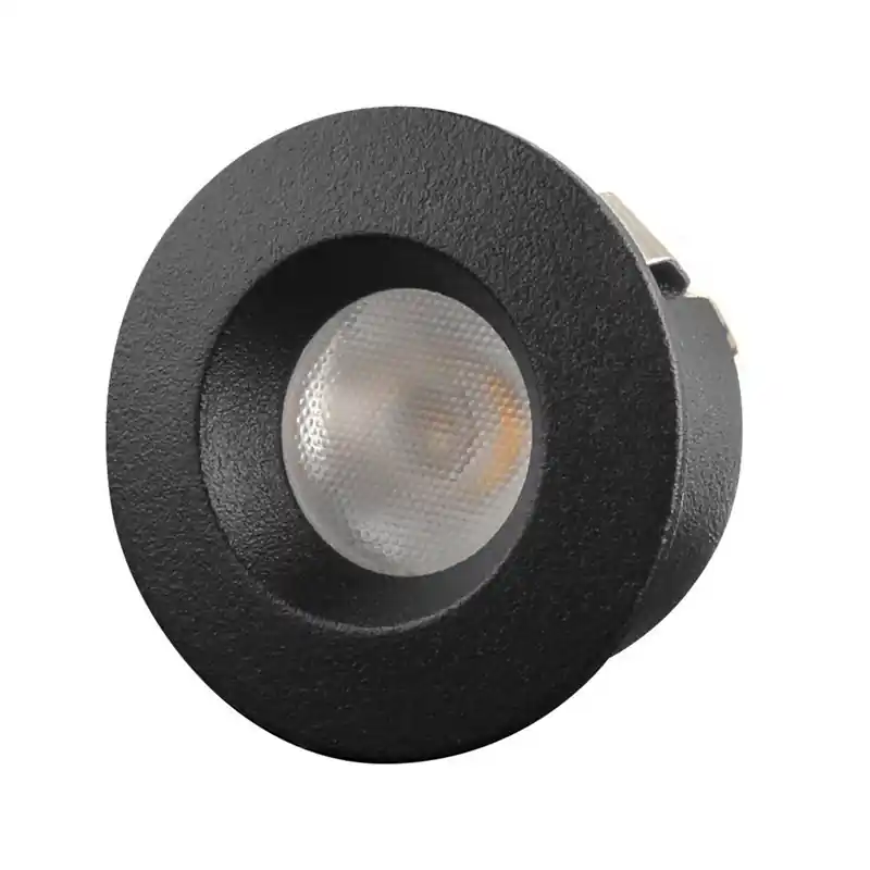 Extra rabatt Downlight Designlight Q-19B Mini 1,2W IP40 2700 K Svart