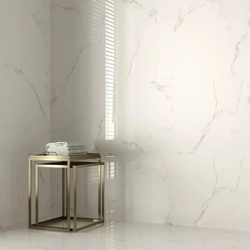 Kampanj Klinker Tenfors Carrara Marmor Blank 60x60 cm