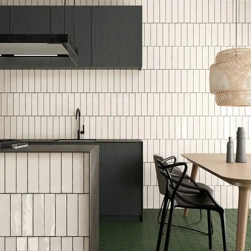 Begränsat antal Kakel Tenfors Finca Cream Blank 7,5x30 cm