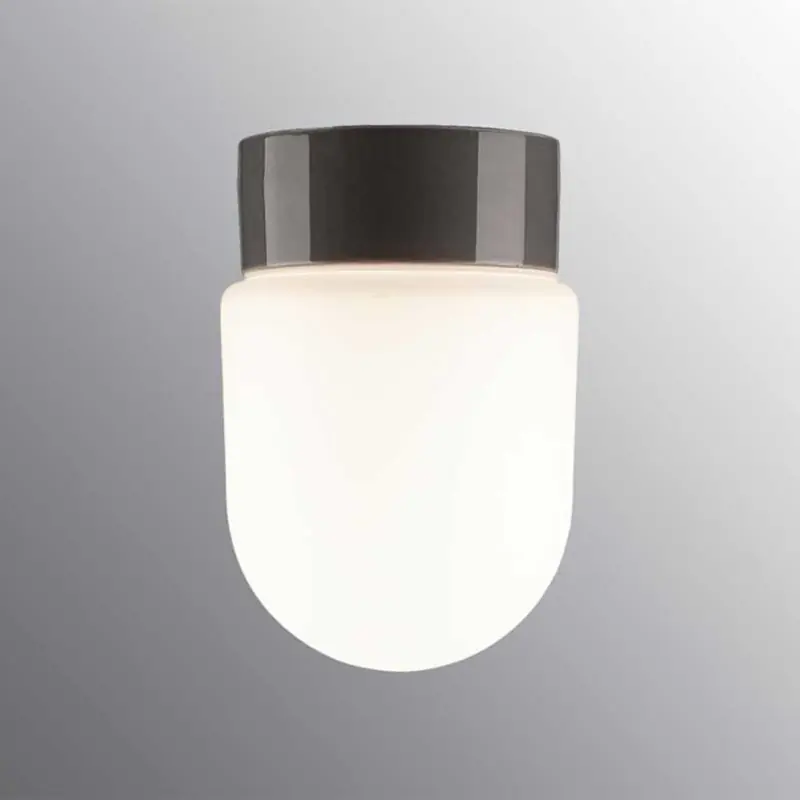 Kampanjpris Vägg- & Taklampa Ifö Electric Contrast Fridhem Rak LED 8W 3000 K IP54 Grå