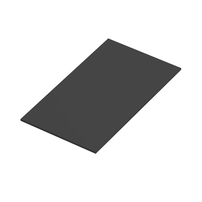 Expressleverans Bänkskiva Solid Surface Tenfors 80x45 cm Svart Matt