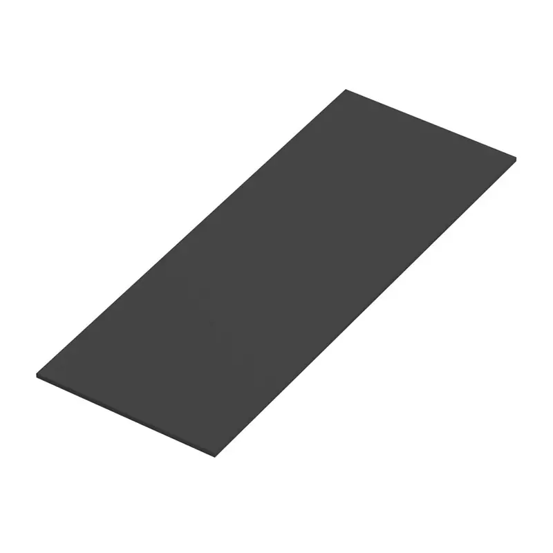 Nyhet Bänkskiva Solid Surface Tenfors 120x45 cm Svart Matt