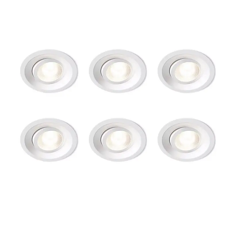 I lager Downlight Plejd Tilt DWN-01 LED 8W IP44 6-pack
