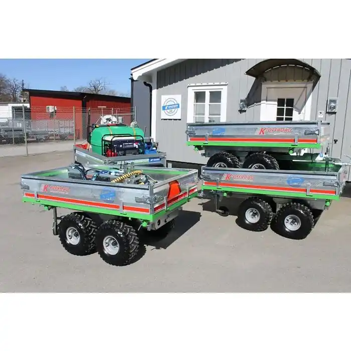 K-Vagnen Offroad 3-vägstipp 1200kg I lager