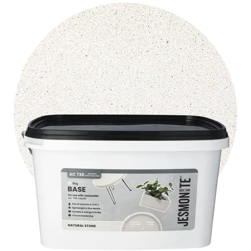 Säker betalning Jesmonite AC 730 base, natural stone