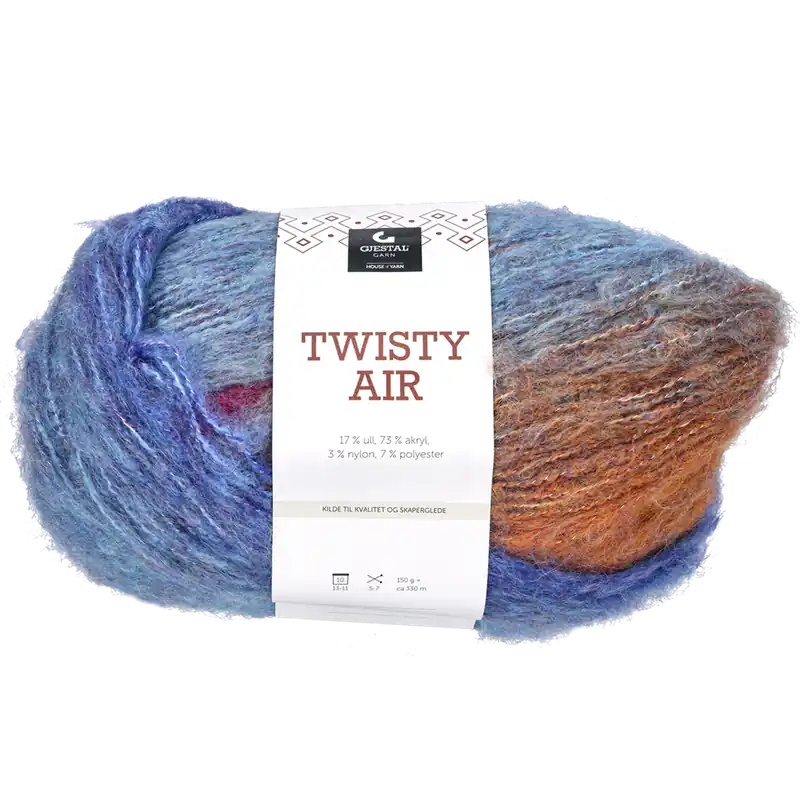 Twisty Air ull/akrylgarn, pastellfärger Beställ idag