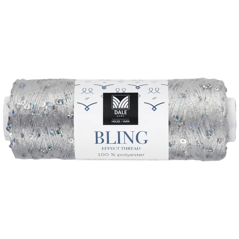 Bling effekttråd, grå Erbjudande