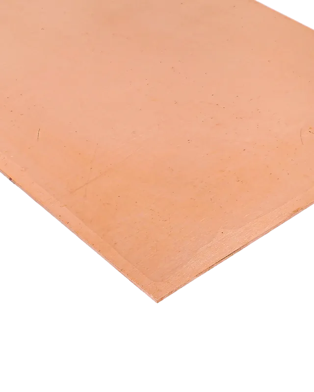 Kopparplåt 495x195 mm, 1,5 mm Populär