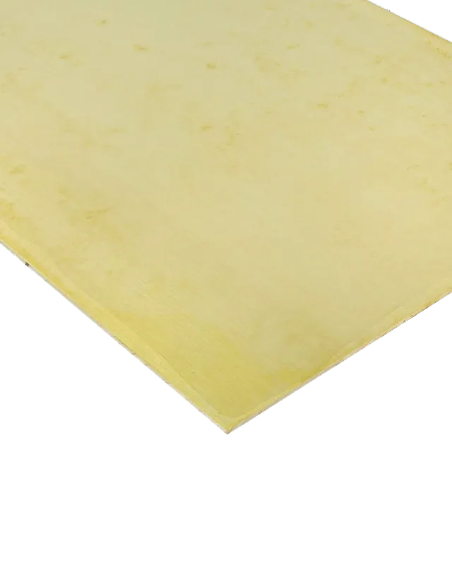 Kundfavorit Mässingplåt 495x195 mm, 1,5 mm