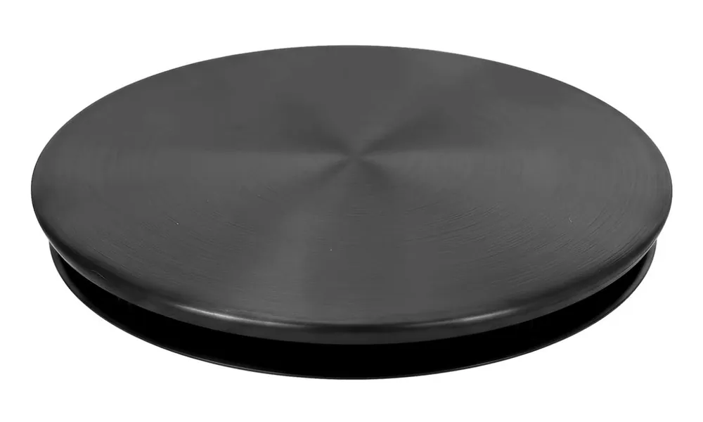 Pure.Sink Universal Avloppslock, korgplugg, lock i gunmetal, rundslipat lock för avloppshål WSTCOV-61 Rea