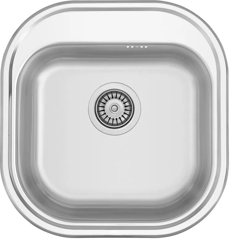 Sista chansen Banka Orlando Rostfri Diskbänk 465 x 485 mm Fristående med kranhålbank 1208970058