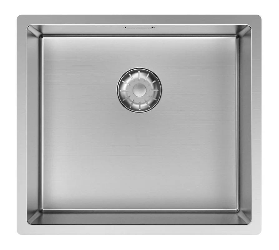 Pure.Sink Comfort Diskho i rostfritt stål, 45 x 40 cm, för undermontering, infälld montering och påbyggnad, PCM4540-02 Endast idag