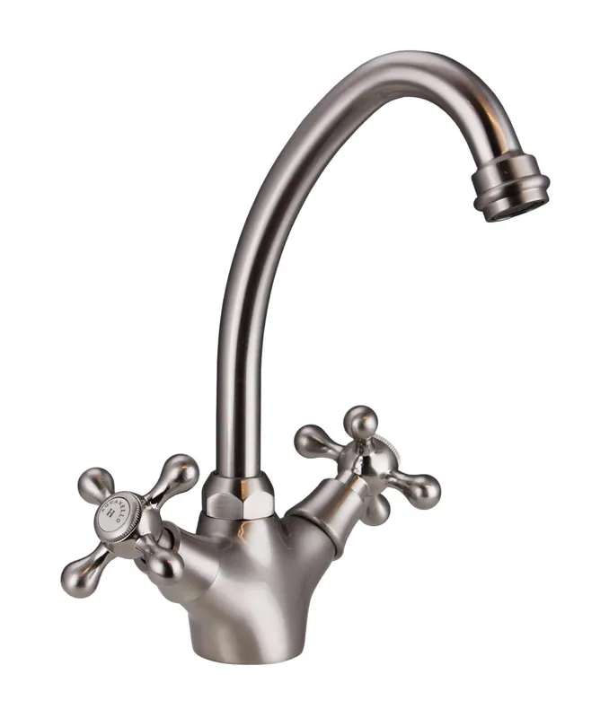 Kampanj Aquanello Heritage Ascot Klassisk kökskran i rostfritt stål NB-4004-HA