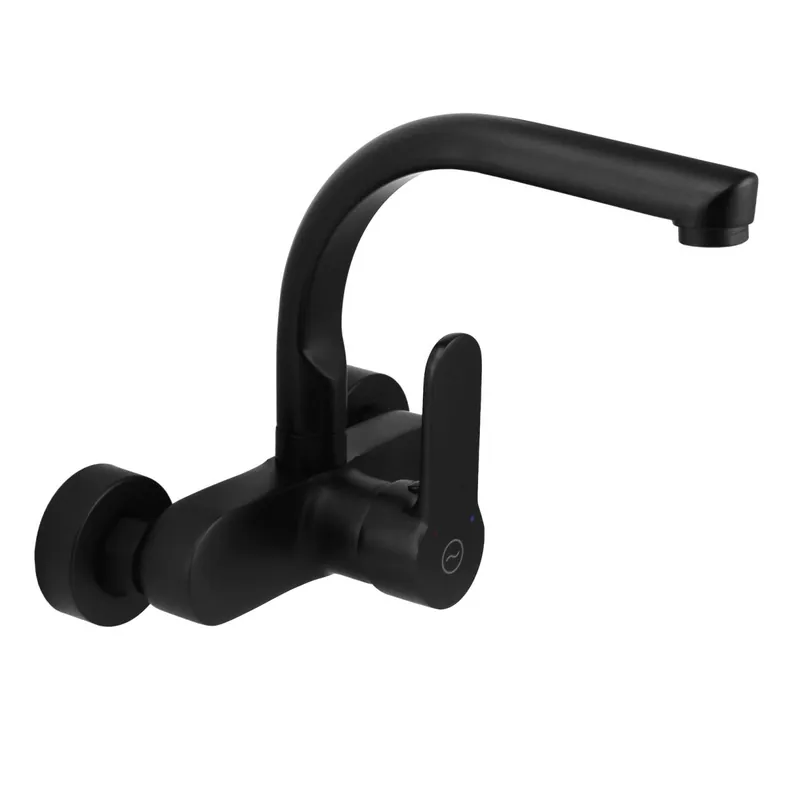 Beställ idag Aquanello Casa Kökskran med övre utlopp Svart BL-1003-CS