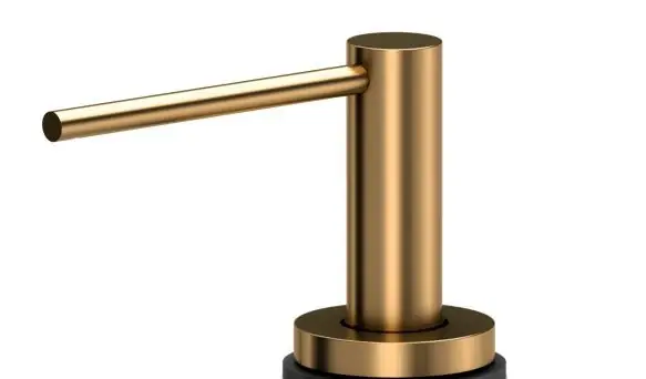 Quadri Swindon Luxe Inbyggd Tvåldispenser PVD koppar påfyllbar ovanifrån 1208956047 Billig