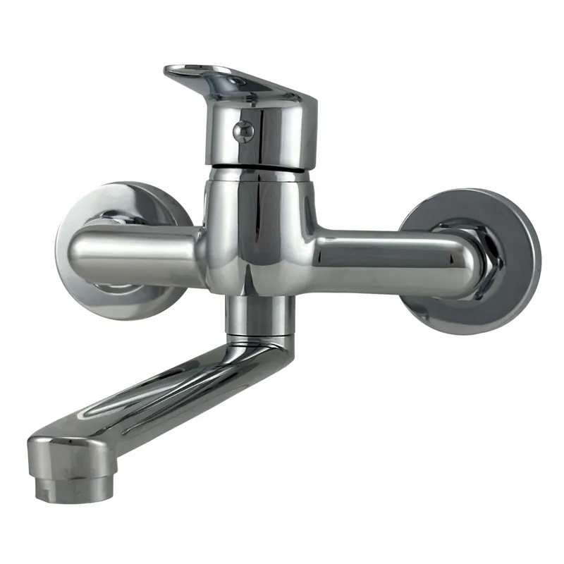AquaTrimo Schubert enhandtag köksväggkran krom 21ST7076CM Rabatter