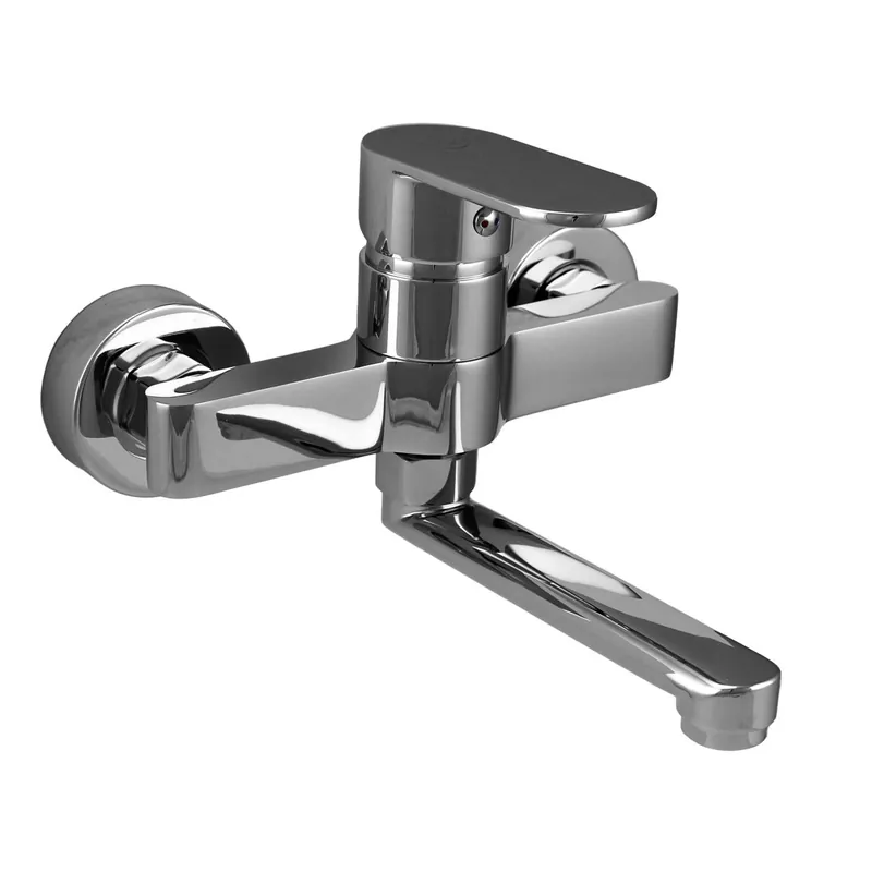 Sista chansen Aquanello Casa Enspaks kökskran i krom med utlopp 15 cm CR-1415-CS