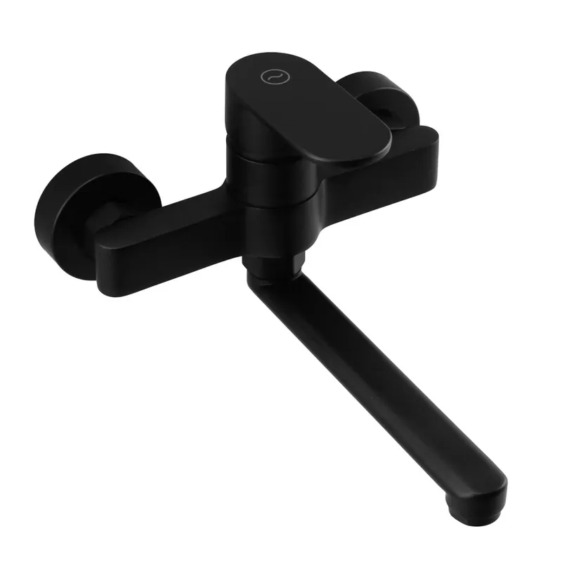 Aquanello Casa Enspaks kökskran svart med utlopp 20 cm BL-1420-CS Begränsat antal