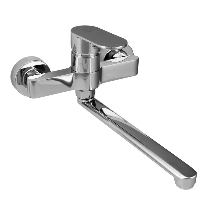 Aquanello Casa Enspaks kökskran i krom med utlopp 25 cm CR-1425-CS Reapris